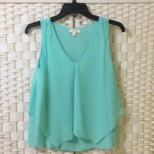 MINT OVERLAY BLOUSE